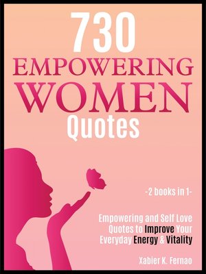 cover image of 730 Empowering Women Quotes